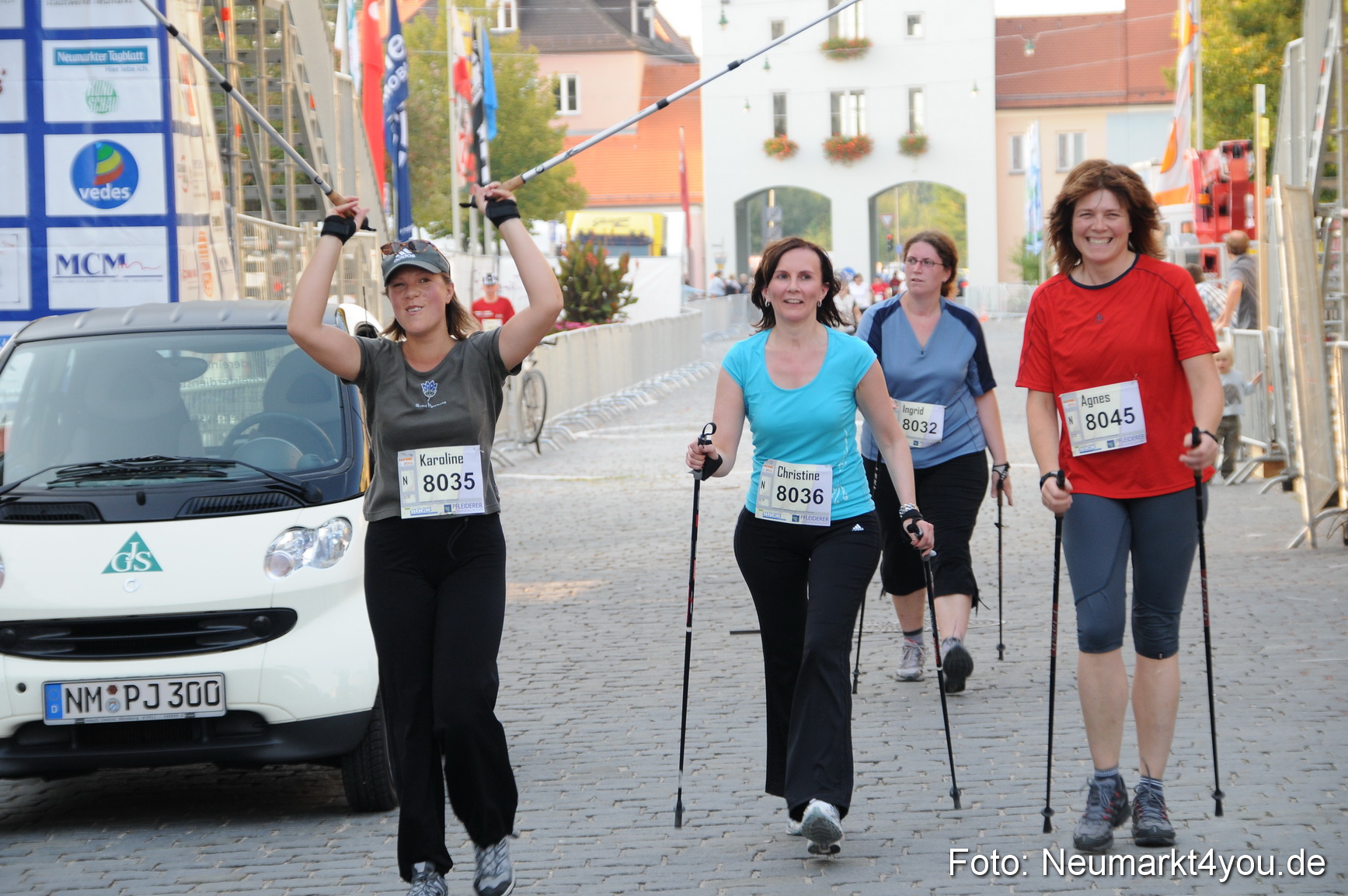 0034 Stadtlauf Neumarkt Nordic Walking 190909